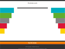 Tablet Screenshot of fhrehab.com